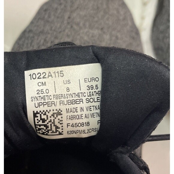 Asics Gel Running Shoes Gray Black Cushioned Athletic Trainer Sneakers Size 8 - Picture 8 of 10